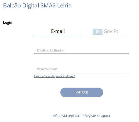 balcao digital_smas leiria_passo 1